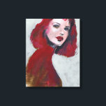 Fem Porträtt - Röd Canvastryck<br><div class="desc">Fem Porträtt I av Jennifer Paxton Parker. | 140912GG</div>