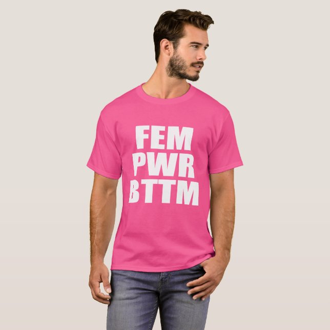 FEM PWR BTTM T-SHIRT (Hel framsida)