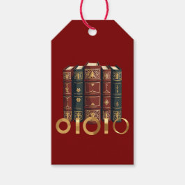 Fem Ringar Pentateuch cut-out Stencil Motif 4 Presentetikett