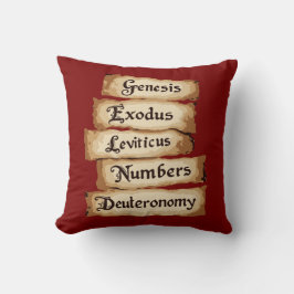 Fem Ringar Pentateuch utklippt stencil Motif 6 Kudde