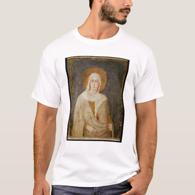 Fem Saints, specificerar av St. Clare Tee (Framsida)