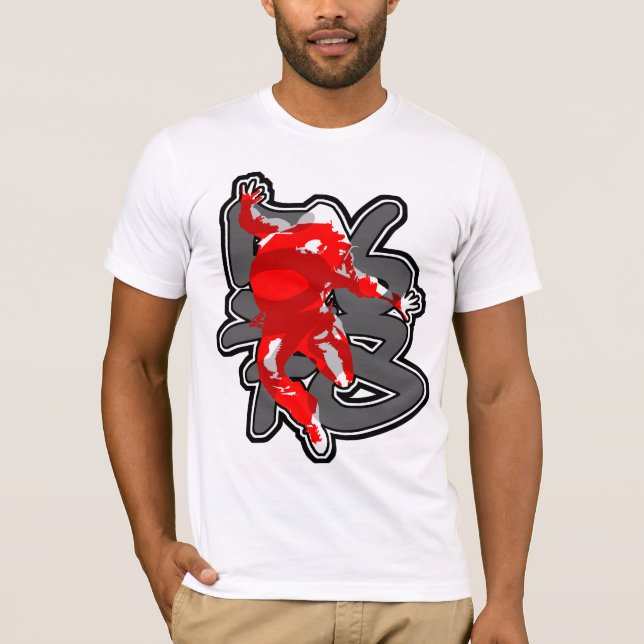 Fem sex sju åtta t-shirt (Framsida)