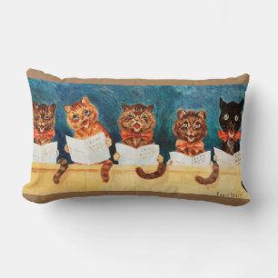 Fem singling Cats, Louis Wain Lumbarkudde
