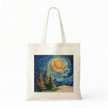 Fem små Julgran Tote Bag