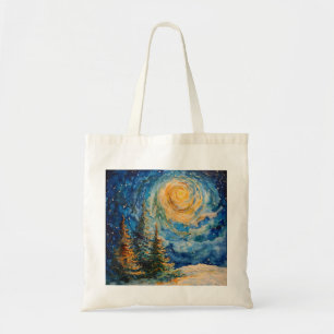 Fem små Julgran Tote Bag Tygkasse