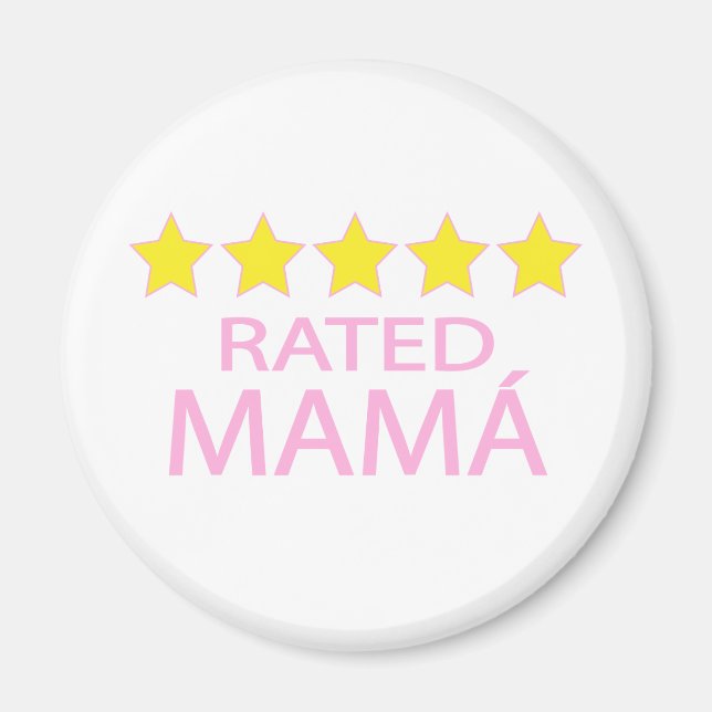 Fem Star Mamá Magnet (Framsidan)