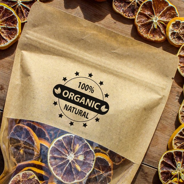 Fem stjärnor Bio-produkt, miljövänlig Stämpel (Skapare uppladdad)