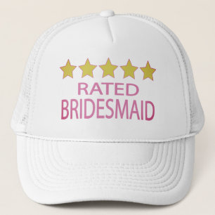 Fem stjärnor Bridesmaid Keps