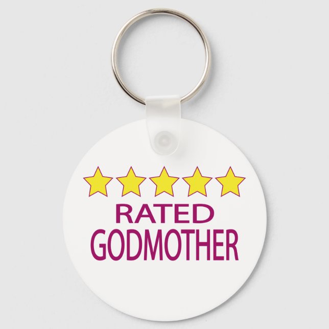 Fem stjärnor Godmor Nyckelring (Framsida)