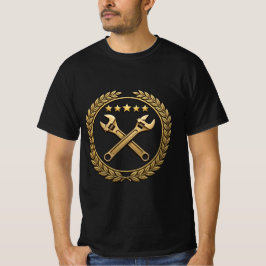 Fem Stjärnor Mekaniker - Topp Kvalitet Garage Bety T Shirt