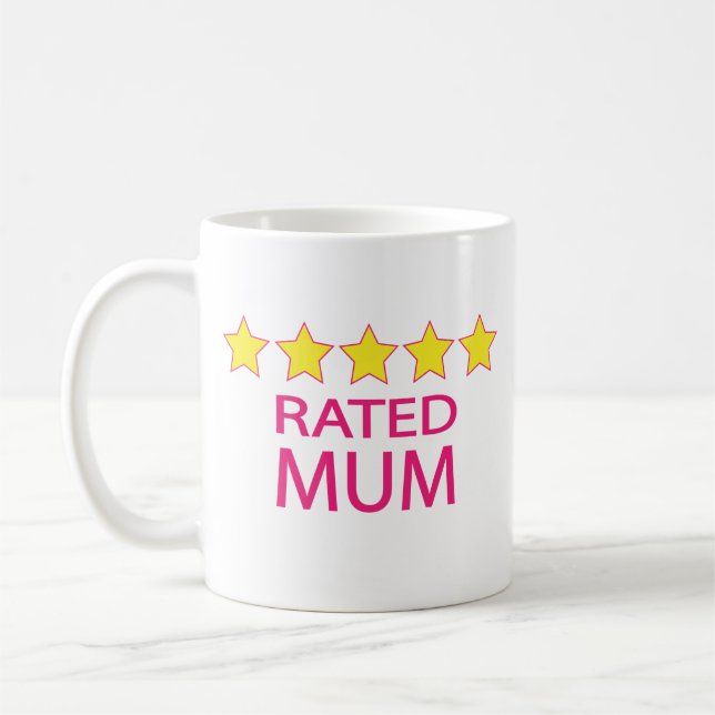 Fem stjärnor Morsa Kaffemugg (Vänster)
