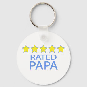 Fem stjärnor Pappa Nyckelring