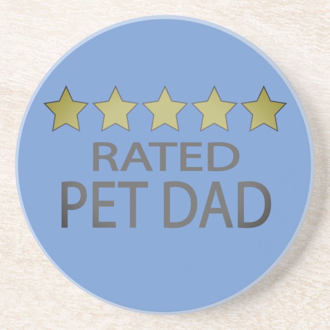 Fem stjärnor Pet Pappa Underlägg (Framsidan)