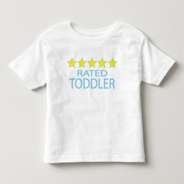 Fem stjärnor Småbarn T Shirt (Framsida)