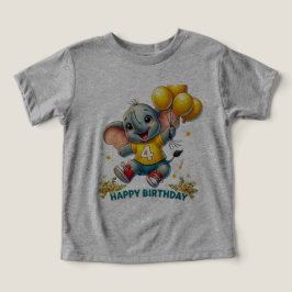 Fem stora Firande: Elefanten med ballonger T Shirt
