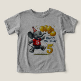 Fem stora Firande: Elefanten med ballonger T Shirt