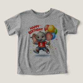 Fem stora Firande: Elefanten med ballonger T Shirt