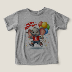 Fem stora Firande: Elefanten med ballonger T Shirt