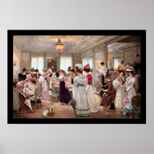 Fem timmar i Paquin - Henri Gervex Poster