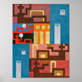 Fem utökade Figurer | Sophie Taeuber-Arp | Poster