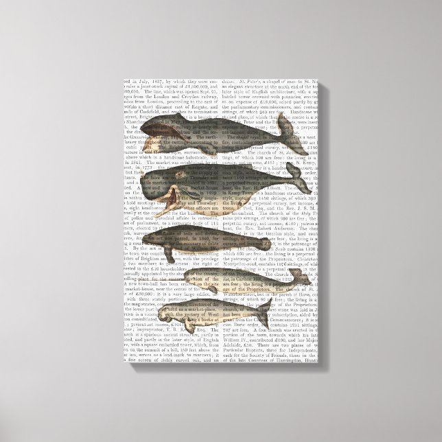 Fem Vintagar Canvastryck (Framsida)