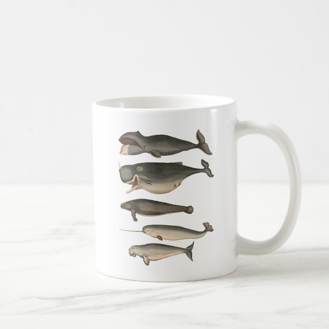 Fem Vintagar Kaffemugg (Höger)