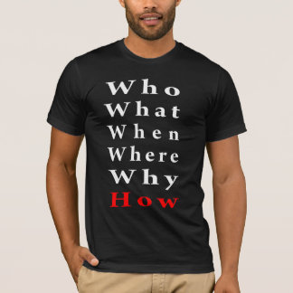 Fem W och hur T-shirt