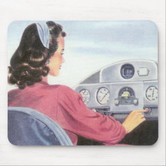 Femal pilot- Mousepad Musmatta