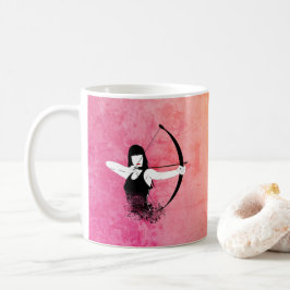 Female Archer Kaffemugg