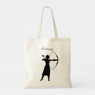 Female Archer Silhouette Thunder_Cove Tygkasse