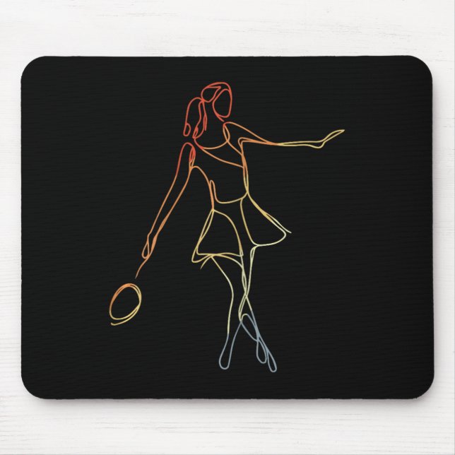 Female Badminton Player Sketch Shuttle Game for Gi Musmatta (Framsidan)