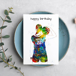 Female Basketball Player Kort