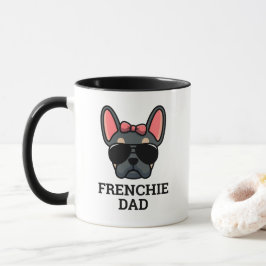 Female Blue Tan Fransk Bulldog Frenchie Hund Mugg