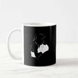 Female Boxer Kaffemugg