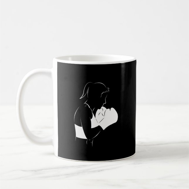 Female Boxer Kaffemugg (Vänster)