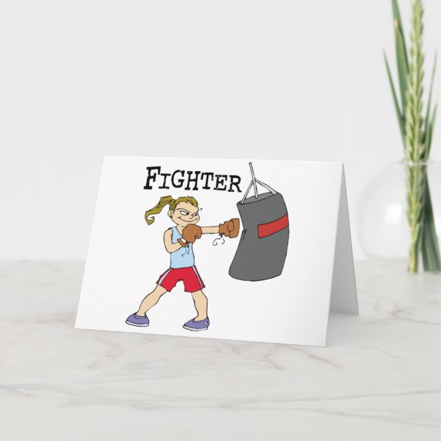 Female Boxer Kort (Framsida)