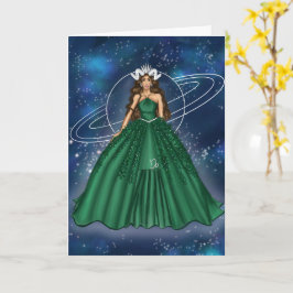 Female Capricorn Goddes Planet Saturn Birthday Kort
