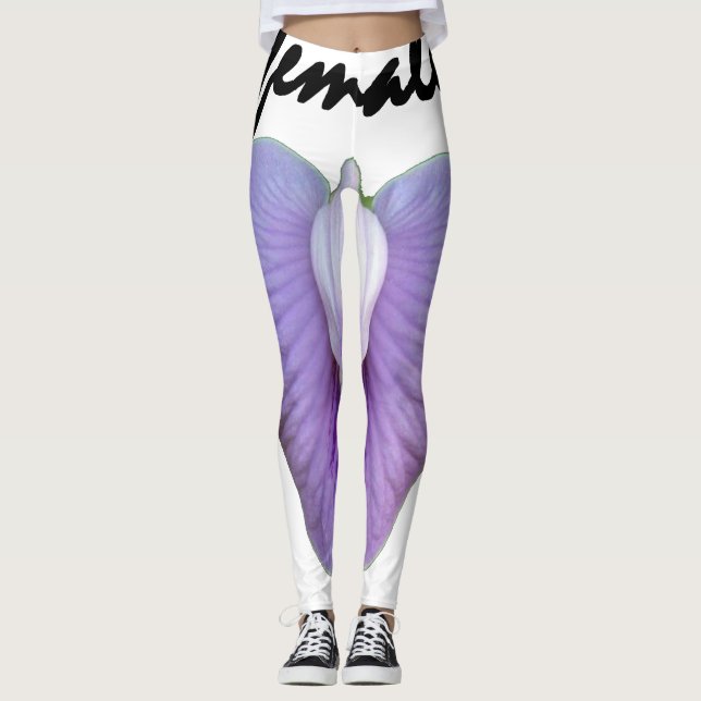 Female Clitoria Leggings (Framsida)