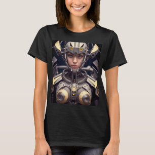 Female Cyborg Warrior T Shirt