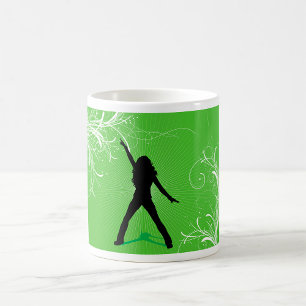 Female Dancing Mugg