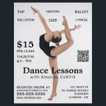 Female dansare, Dance Lesson Reklamflygare Reklamblad<br><div class="desc">Female dansare,  Dance Lesson Reklam Flyers av Affärskortet Store.</div>