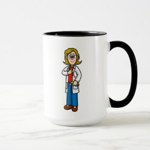 Female dentist Namn Mugg