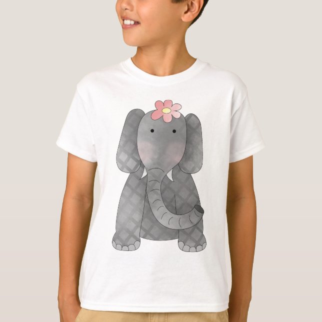 Female Elephant T-shirt (Framsida)