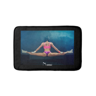 Female Fitness-modell - uppdelad Thunder_Cove Badrumsmatta