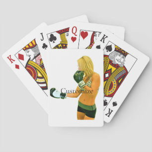 Female Fitness-modellboxning Thunder_Cove Casinokort