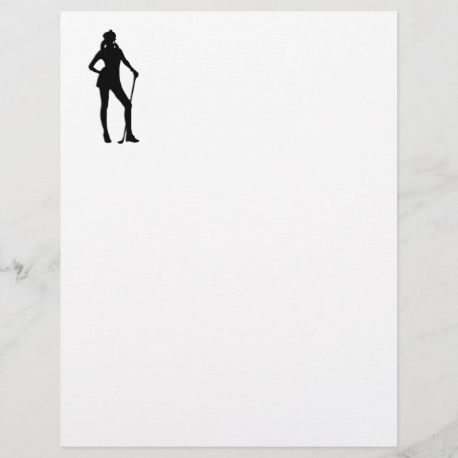 Female Golfer Sport (Framsida)