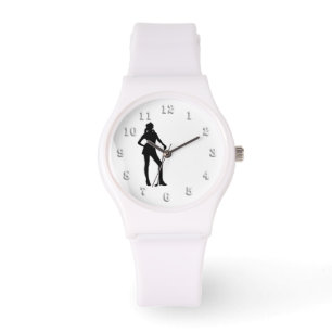 Female Golfer Sport Armbandsur