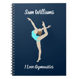 Female Gymnast Anteckningsbok