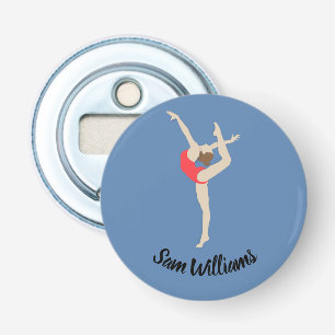 Female Gymnast Flasköppnare