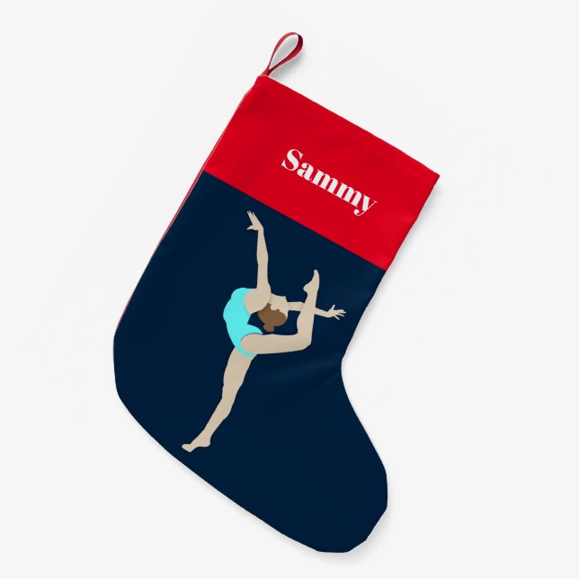 Female Gymnast Liten Julstrumpa (Framsidan (Hängande))